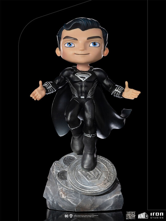 Figurka Mini Co. Justice League - Superman Black Suit_1105449561