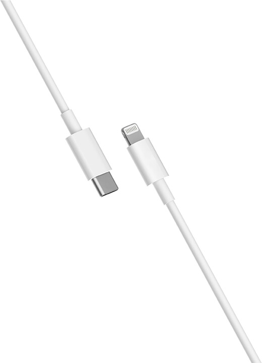 Xiaomi kabel USB-C - Lightning, 1m, bílá_1221488759