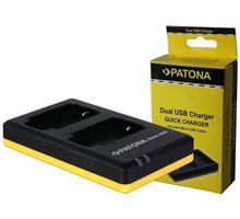 Patona nabíječka pro foto Dual Quick Nikon EN-EL23 USB