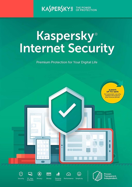 Kaspersky Internet Security Android CZ pro 3 zařízení na 12 měsíců, obnovení licence