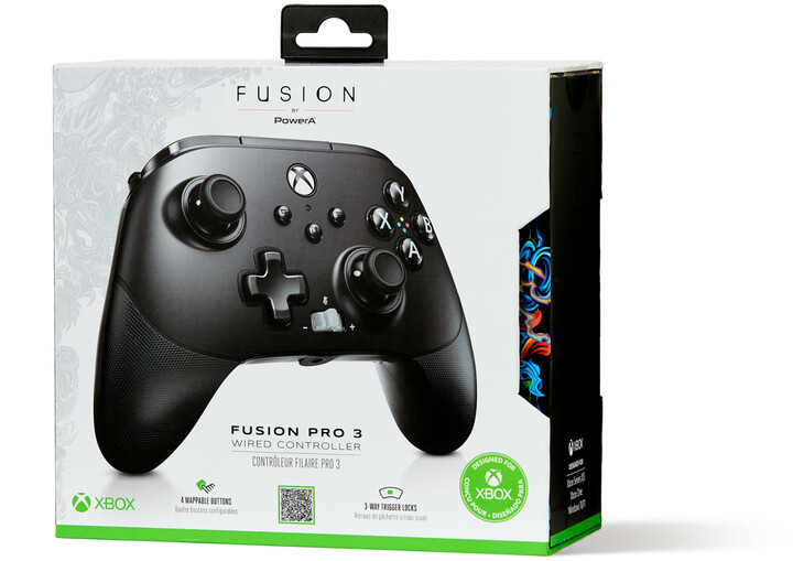 PowerA FUSION Pro 3 Wired Controller, černá (PC, Xbox Series, Xbox ONE)_575893069