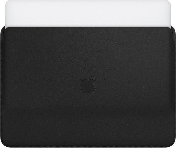 Apple pouzdro pro MacBook 12 &quot; Leather Sleeve, černá_1964135259