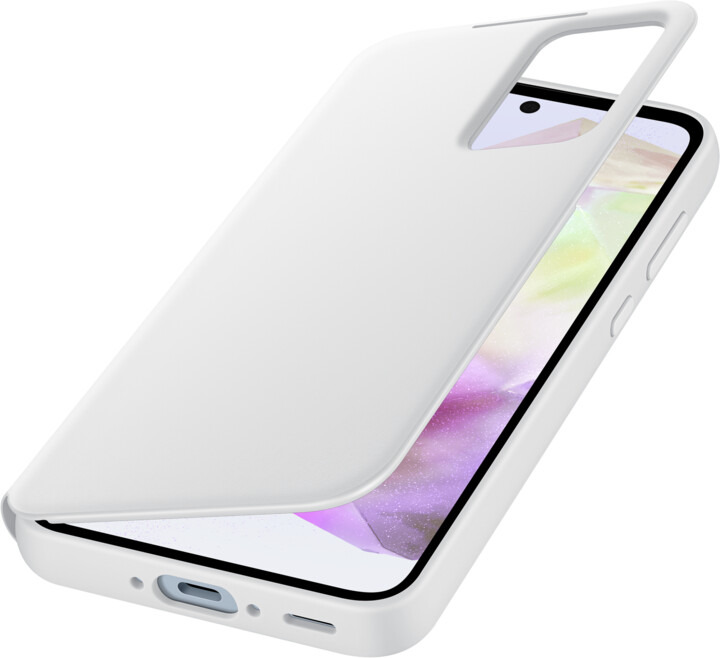 Samsung flipové pouzdro Smart View pro Galaxy A35 5G, bílá_193002276