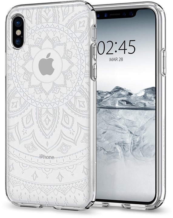 Spigen Liquid Crystal iPhone X, shine clear_1869708589
