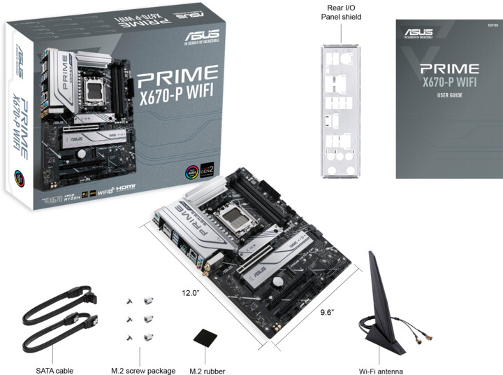 ASUS PRIME X670-P WIFI - AMD X670_208150609