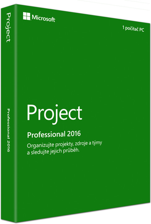 Microsoft Project Professional 2016, (nekompatibilní s Office 2013)_527401029