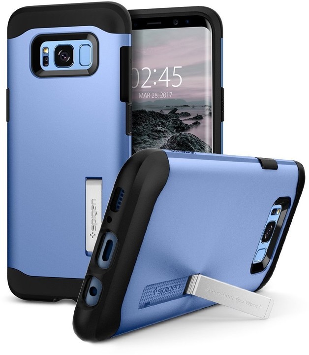 Spigen Slim Amor pro Samsung Galaxy S8+, blue coral_253338348