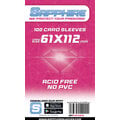 Ochranné obaly na karty SapphireSleeves - Fuchsia, 100ks (61x112)_319612185