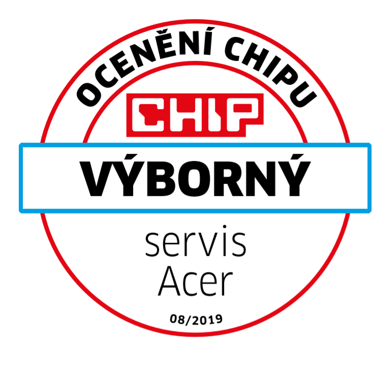 Výborný servis Acer Ocenění CHIPu
