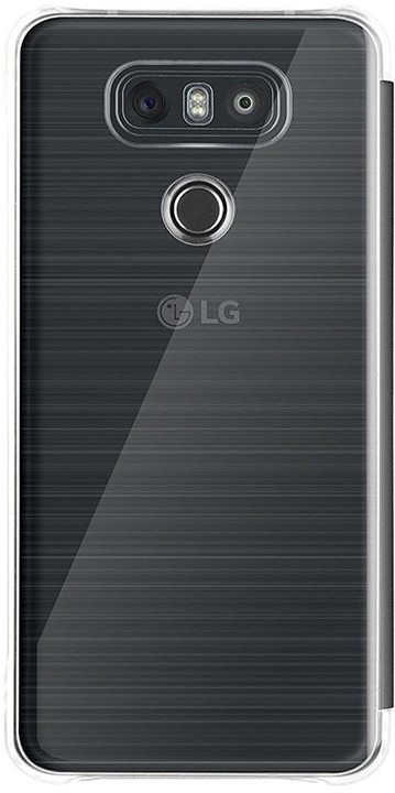 LG Quick Cover Clear CFV-300 pro LG G6, černá_1465708000