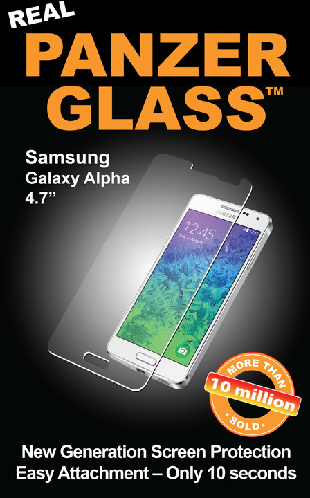 PanzerGlass ochranné sklo na displej pro Samsung Galaxy Alpha_2077473572