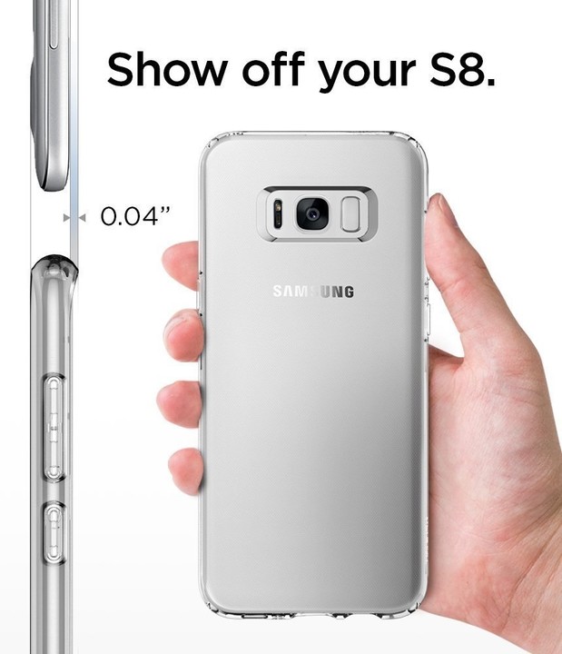 Spigen Liquid Crystal pro Samsung Galaxy S8+, clear_694354270