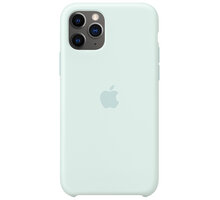 Apple silikonový kryt na iPhone 11 Pro, bledě zelená_1497785070