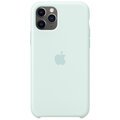 Apple silikonový kryt na iPhone 11 Pro, bledě zelená