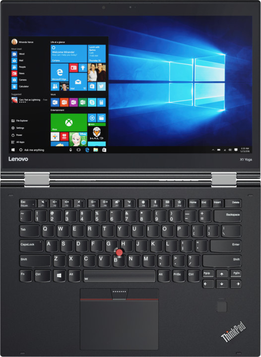 Lenovo ThinkPad X1 Yoga Gen 2, černá_758640037