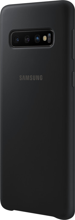 Samsung silikonový zadní kryt pro Samsung G973 Galaxy S10, černá_339601577
