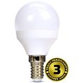 Solight LED žárovka, miniglobe, 6W, E14, 3000K, 450lm, bílé provedení_1987000961