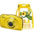 Nikon Coolpix S33, žlutá + Backpack kit_921432798