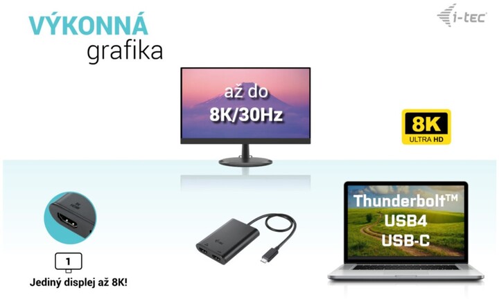 I-tec USB-C Dual 4K/60Hz (single 8K/30Hz) HDMI Video Adapter_277779826