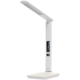IMMAX LED stolní lampička Kingfisher - 3 různé barvy světla/ sklápěcí rameno/ USB/ bílá