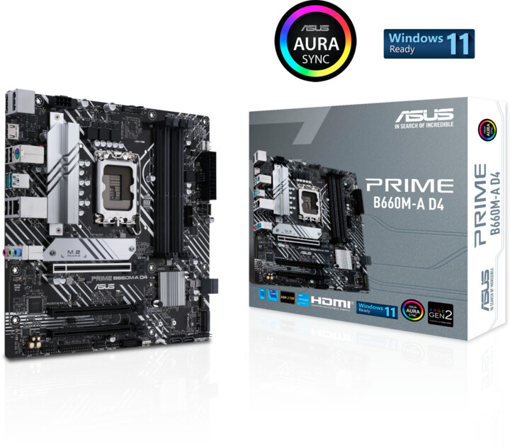 ASUS PRIME B660M-A II D4 (DDR4) - Intel B660_749127557