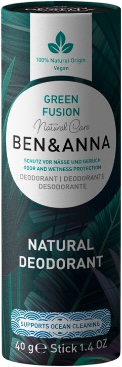 Ben &amp; Anna Tuhý deodorant (40 g) - Zelený čaj_196205449