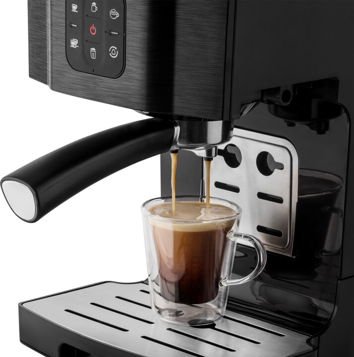 Sencor SES 4040BK poloautomatický kávovar Espresso_581563468