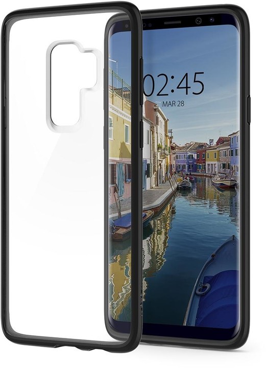 Spigen Ultra Hybrid pro Samsung Galaxy S9+, matte black_495102373