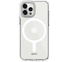 EPICO Hero kryt na iPhone 13 Pro s podporou uchycení MagSafe, transparentní_983445381