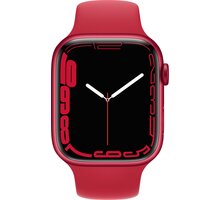 Apple Watch Series 7 GPS 45mm, (Product) RED, Product RED Sport Band - Použité zboží