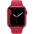 Apple Watch Series 7 GPS 45mm, (Product) RED, Product RED Sport Band