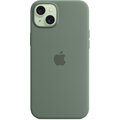 Apple Silikonový kryt s MagSafe pro iPhone 15 Plus, cypřišově zelená_1626713862