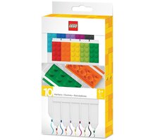 Fixy LEGO, mix barev, 10 ks 53101
