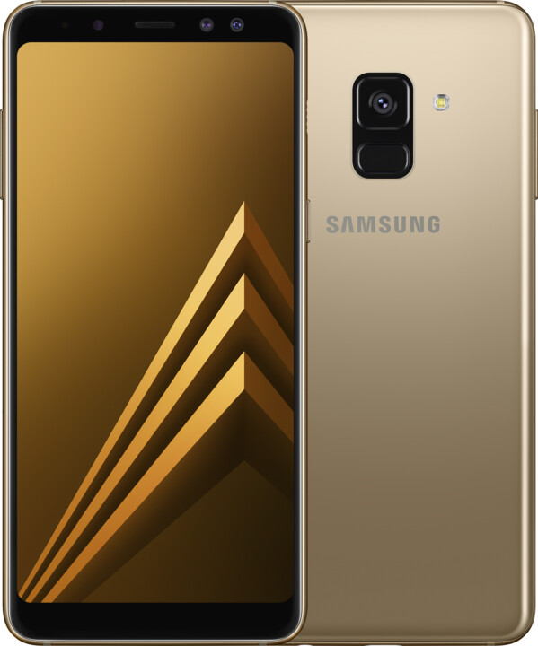 Samsung Galaxy A8, 4GB/32GB, Dual SIM, zlatá_1952006415