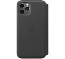Apple kožené pouzdro Folio na iPhone 11 Pro, černá_366110381