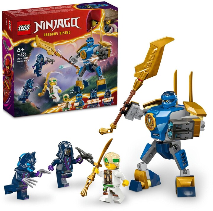 LEGO® NINJAGO® 71805 Bojový balíček Jayova robota_637728924