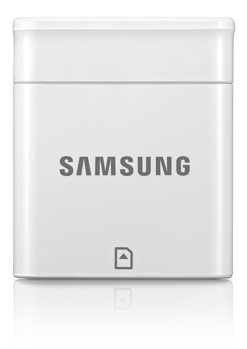 Samsung adaptéry EPL-1PLR, 30pin-&gt;USB HOST (F) a 30pin-&gt;SD, bílá_13502721