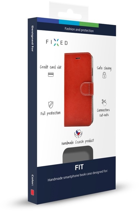 FIXED FIT pouzdro typu kniha pro Huawei P9 Lite Mini, červené_259762075