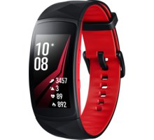 Samsung Gear Fit2 PRO, červená/černá_1292388206