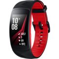 Samsung Gear Fit2 PRO, červená/černá