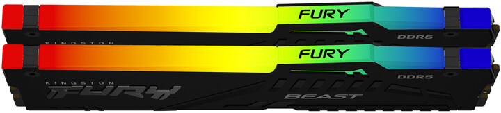 Kingston Fury beast RGB 32GB (2x16GB) DDR5 5200 CL36, AMD EXPO_776097203