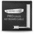 CableMod Pro Coiled Cable, USB-C/USB-A, 1,5m, Glacier White_137873675