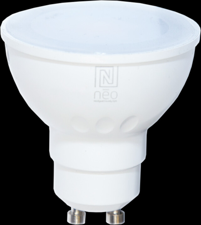 IMMAX NEO Smart žárovka LED GU10 3,5W RGB+CCT barevná a bílá, stmívatelná, WiFi_692319473