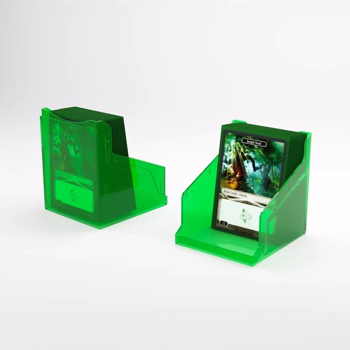 Krabička na karty Gamegenic - Bastion 100+ XL, zelená_429397863