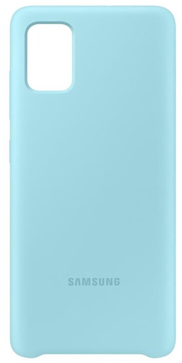 Samsung silikonový zadní kryt pro Samsung Galaxy A51, modrá_1824164948