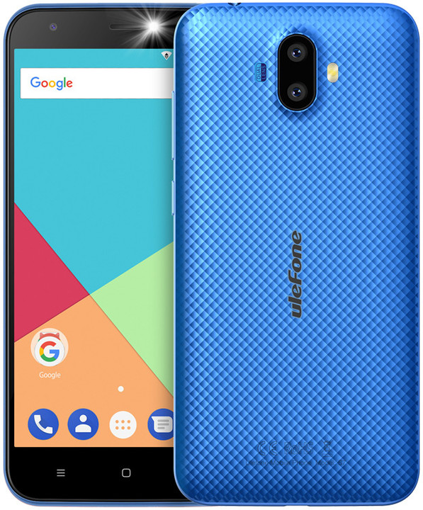 Ulefone S7, 1GB/8GB, modrá_102310701
