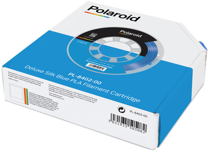 Polaroid 3D 250g Universal Premium PLA 1,75mm, modrá_1038412815