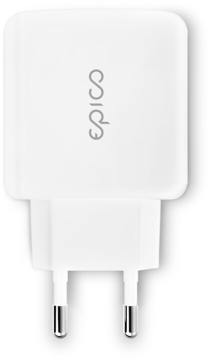 EPICO síťová nabíječka USB, QC 3.0, 18W, bílá_1832774328