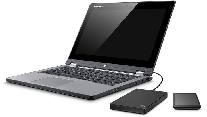 Seagate BackUp Plus Slim Portable 1TB, černá_986217336