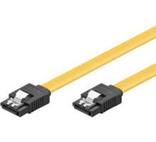 PremiumCord 1.0m SATA 3.0 datový kabel 1.5GBs / 3GBs / 6GBs, kov.západka_925935163